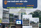 Cho thuê nhà Mặt Tiền Tây Thạnh 100m2, 2 Lầu+ST, 28Triệu - NGAY NGÃ TƯ